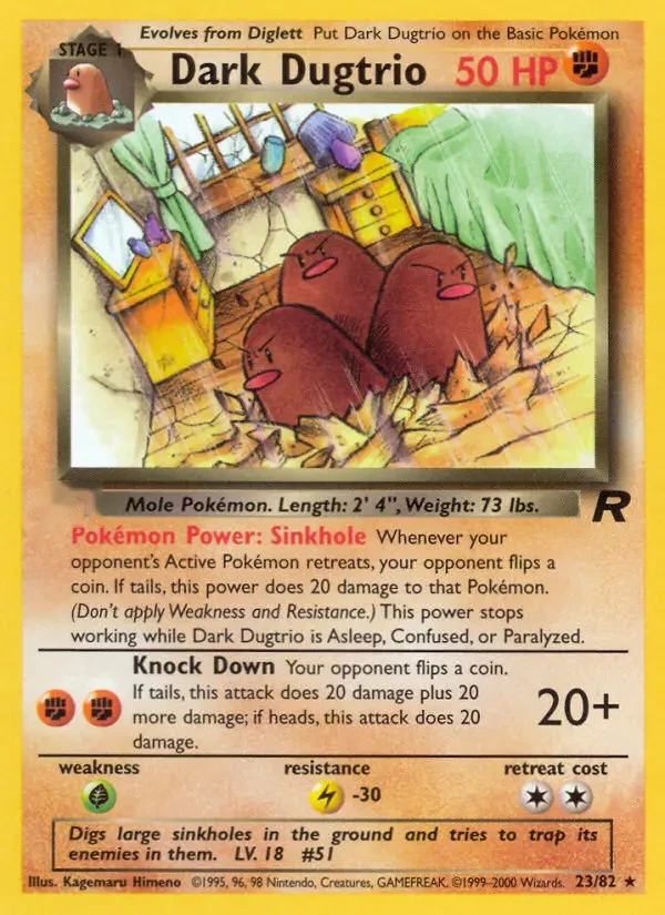 Dark Dugtrio