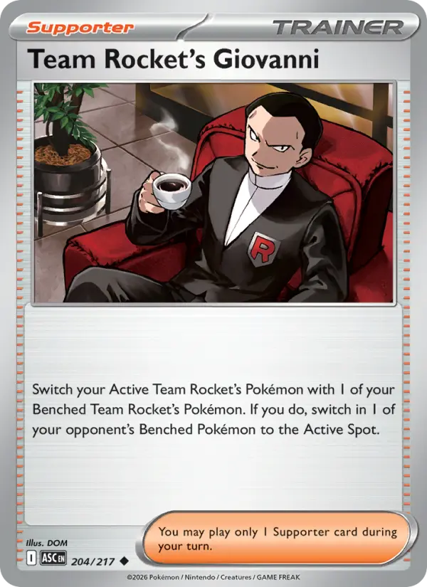 Team Rocket's Giovanni