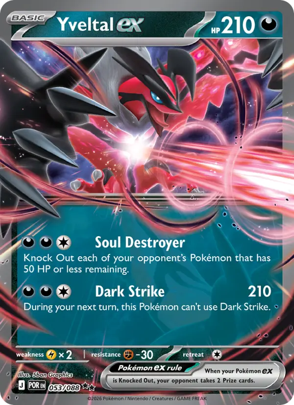 Yveltal ex
