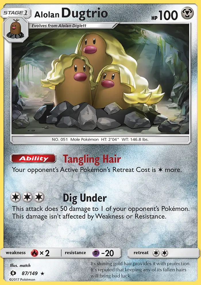 Alolan Dugtrio