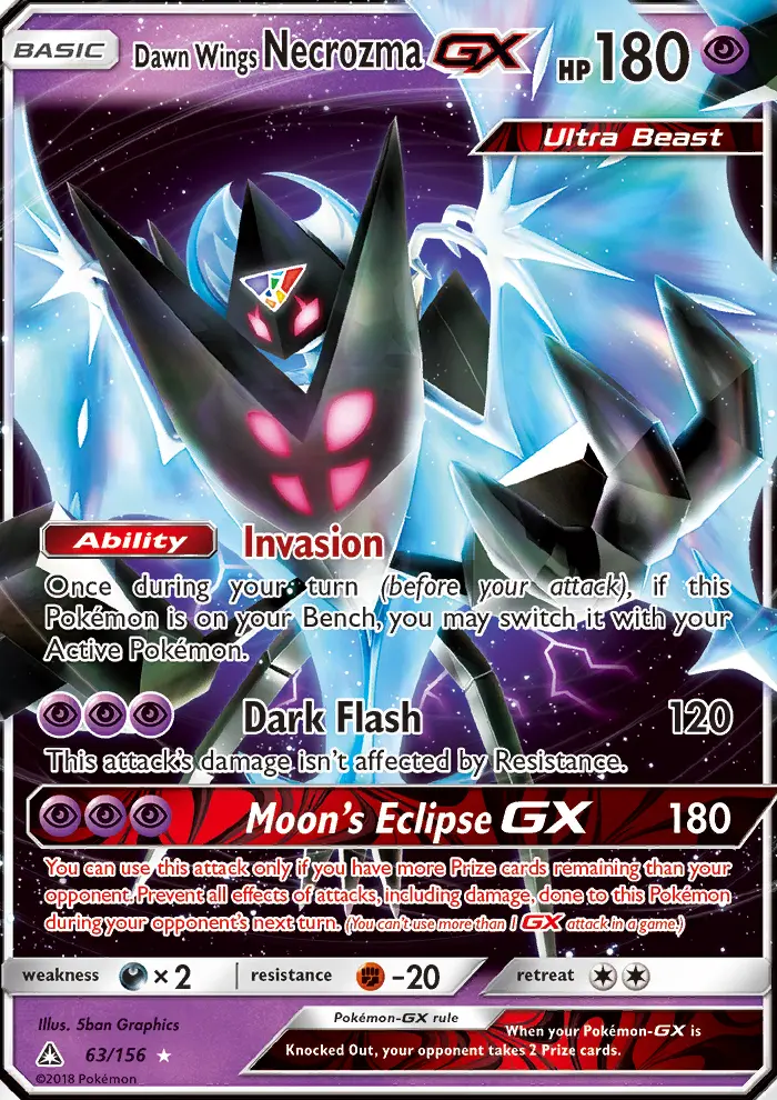 Dawn Wings Necrozma GX