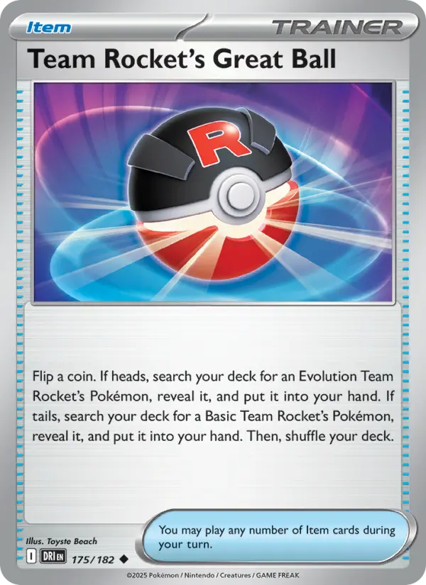 Team Rocket's Great Ball