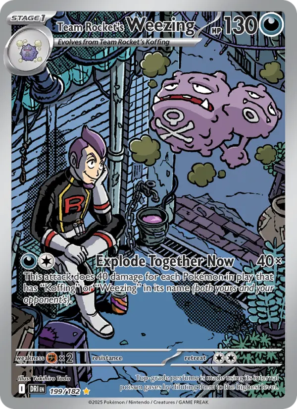 Team Rocket's Weezing