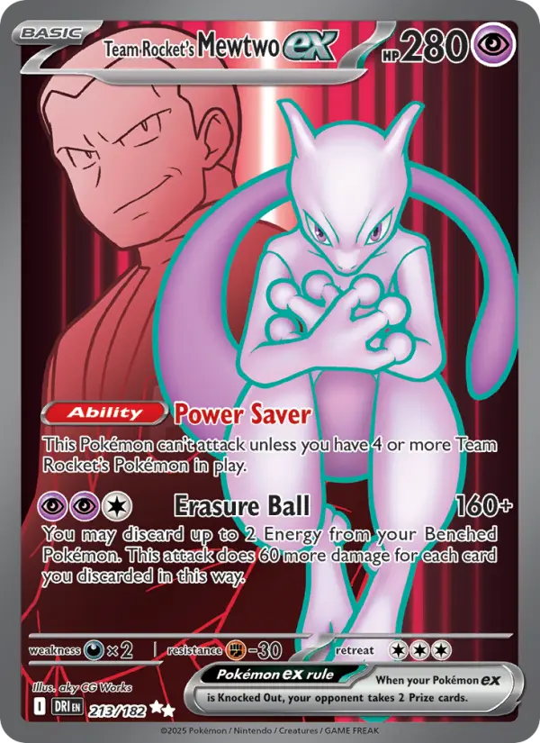 Team Rocket's Mewtwo ex
