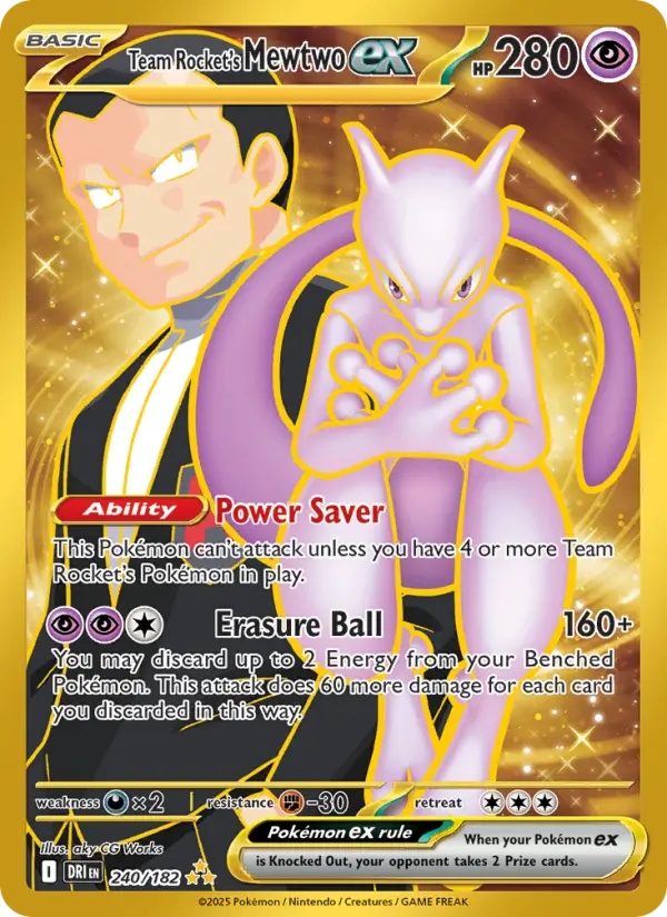 Team Rocket's Mewtwo ex