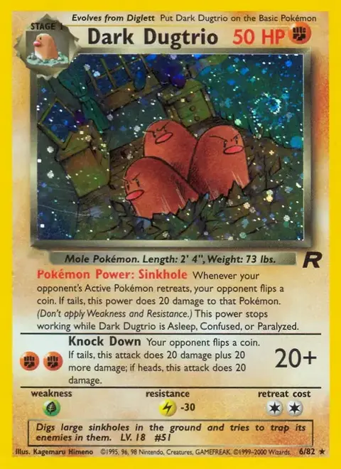 Dark Dugtrio