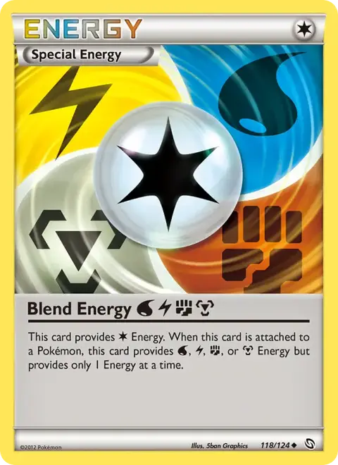 Blend Energy Water Lightning Fighting Metal