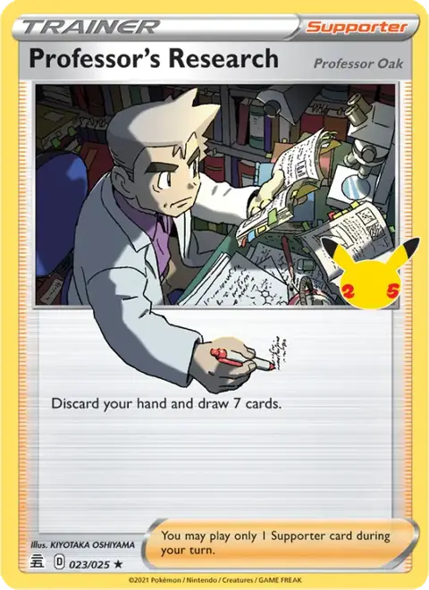 Professor's Research (Professor Oak)