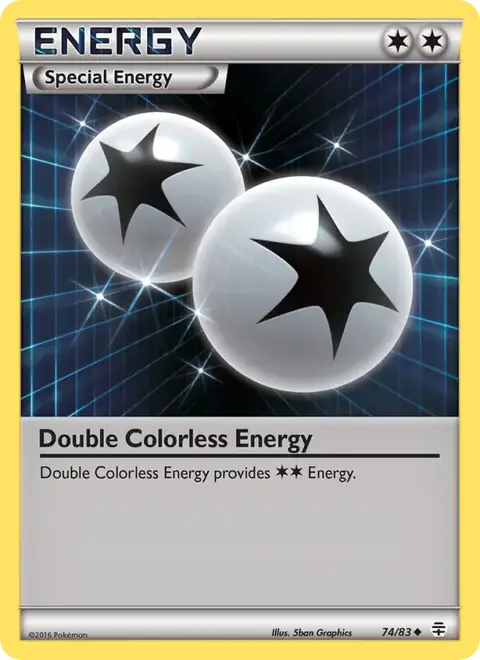 Double Colorless Energy