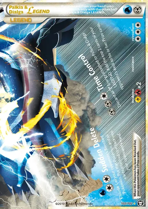 Palkia & Dialga LEGEND