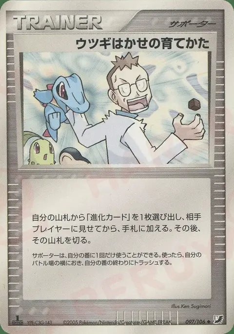 Professor Elm's Training Method