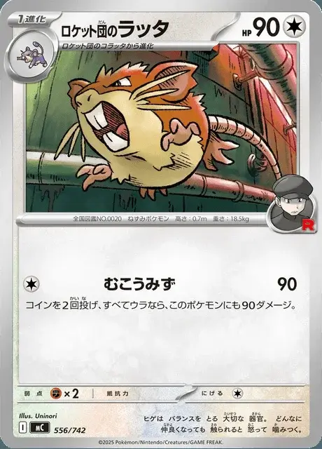 Team Rocket's Raticate
