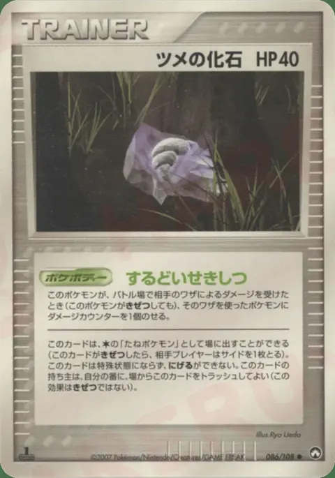Claw Fossil