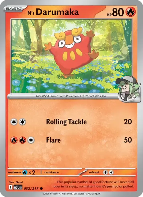 N's Darumaka