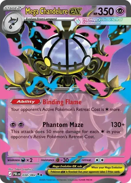Mega Chandelure ex