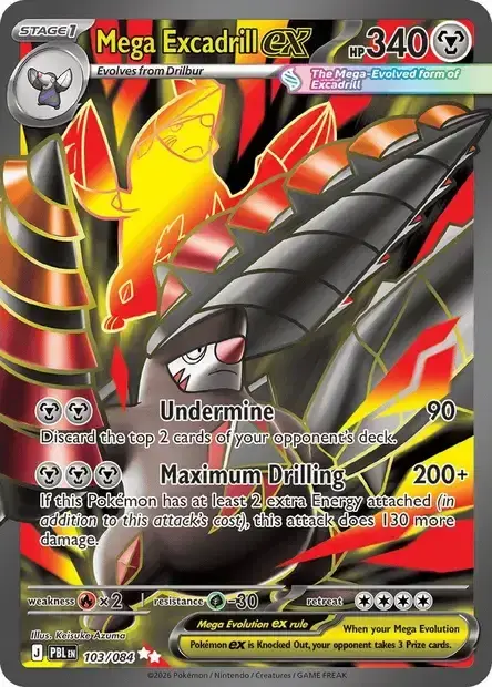 Mega Excadrill ex