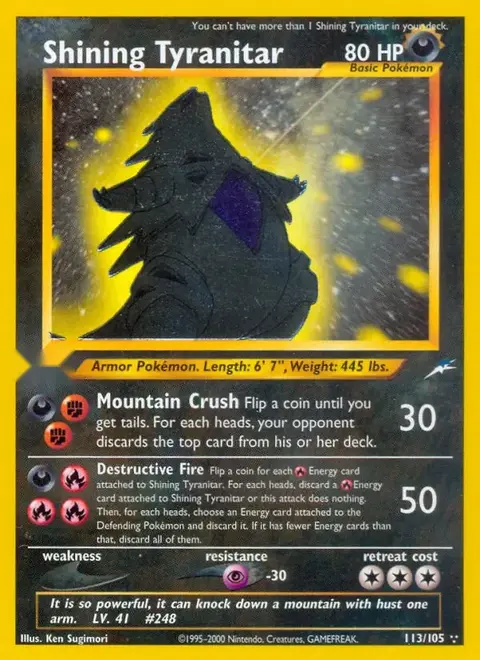 Shining Tyranitar