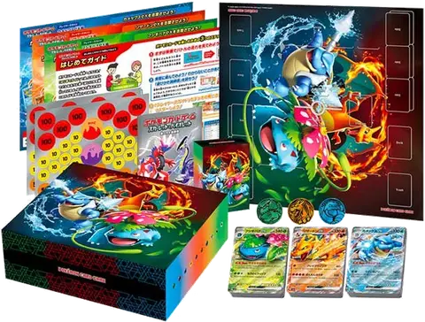 Special Deck Set ex Venusaur & Charizard & Blastoise