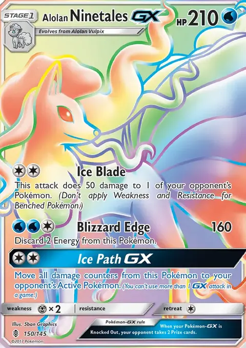Alolan Ninetales GX