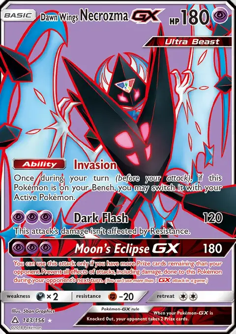 Dawn Wings Necrozma GX