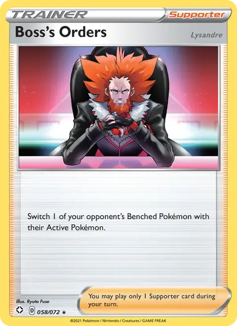 Boss's Orders (Lysandre)